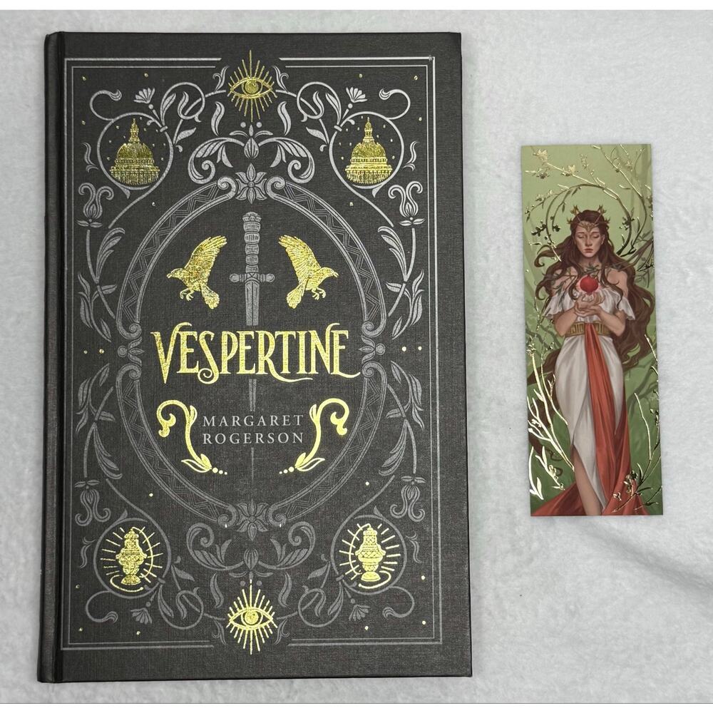 Vespertine : Margaret Rogerson FairyLoot Exclusive Signed Hardcover w Bookmark